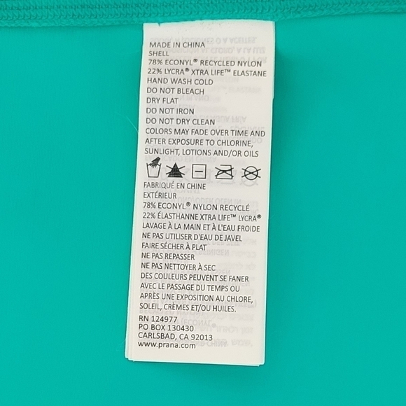 Prana Perry SS Sun Top  #326 Size S - Picture 9 of 13